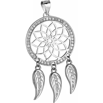 Přívěsek NUBIS® Stříbrný přívěšek - lapač snů - NB-4058
