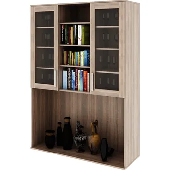 police Skříňka na TV + sklo TEBING, dub sonoma +možnost VÝNOSU + vyzvednutí ZDARMA