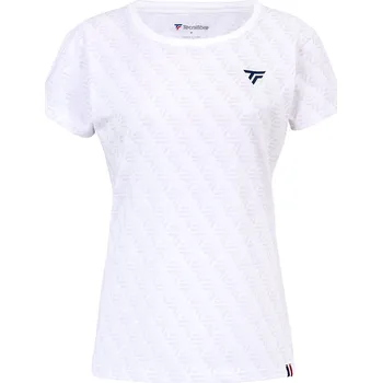 Dámské tričko Dámské tričko Tecnifibre Graphic Tee White 2024 L