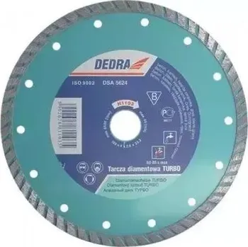 Řezný kotouč Diamantový řezný kotouč Turbo 180x22,2 mm DEDRA H1103