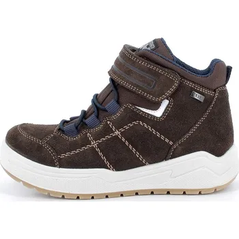 Dívčí obuv Dětské přechodové/zimní boty s membránou IMAC 199200 Coffee/Blue Velikost: 35