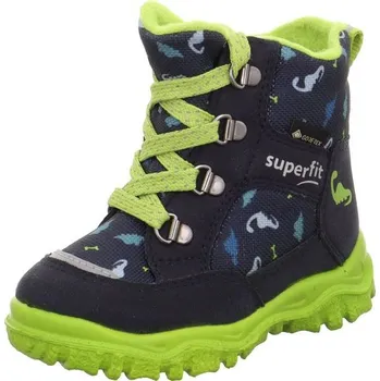 Chlapecká zimní obuv Chlapecké zimní boty HUSKY1 Blue/Light Green Gore-Tex, Superfit,1-006046-8000 - 21