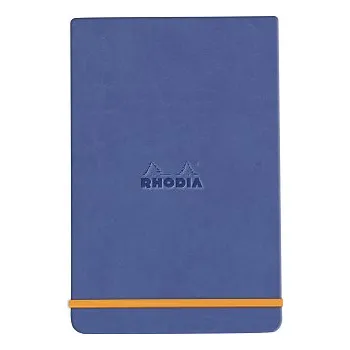 Blok Zápisník Rhodia s pevnými deskami 9x14cm – Sapphire (Zápisník Rhodia s pevnými deskami 9x14cm – Sapphire)