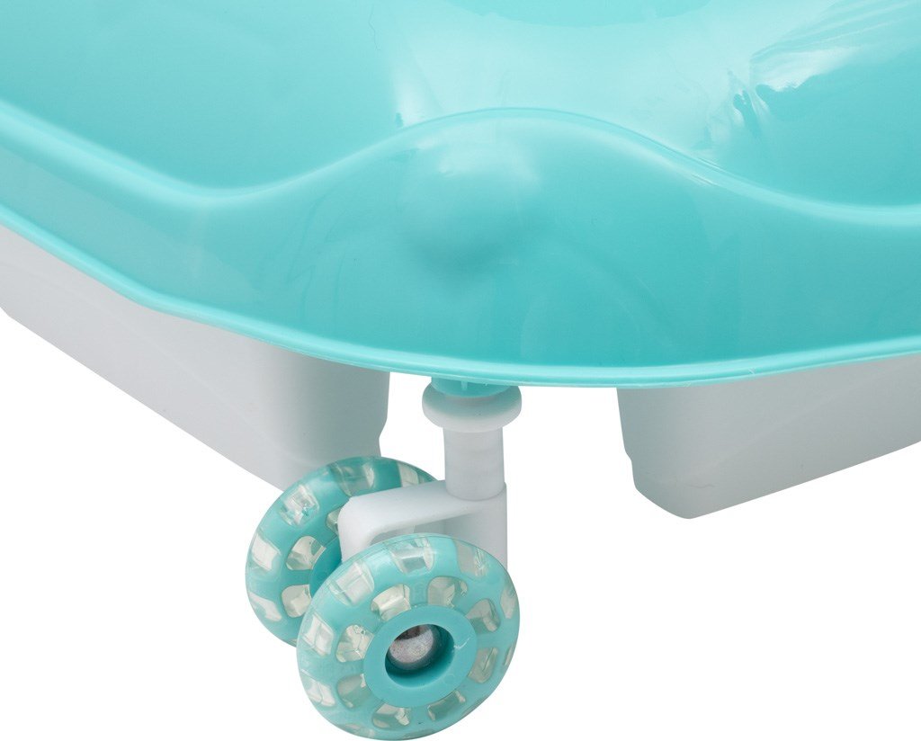 foto Dětské chodítko Baby Mix Dětské chodítko s volantem mátové