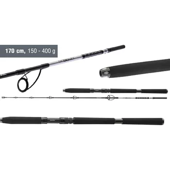 Přívlačový prut Daiwa BG Sea Jigger - 1,70 m, 150 - 400 g