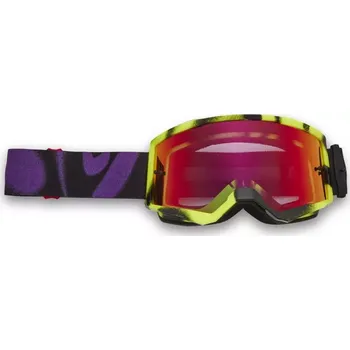 Motocyklové brýle Fox Main Emotion Goggle fluorescent red