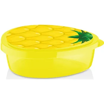 Dóza na potraviny Plastová dóza QLUX 800ml ananas