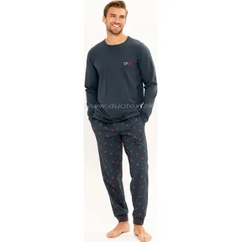 Pánské pyžamo TARO Pánské pyžamo Eric3312 Barva: zz41-petrolejová, Velikost: S