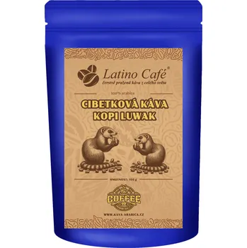 Káva Latino Café Cibetková káva - Kopi Luwak Varianta: mletá 100g