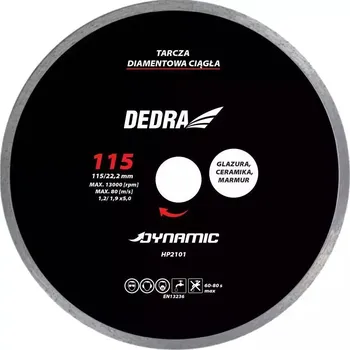 Řezný kotouč Kotouč diamantový 230/22,2mm Dynamic DEDRA HP2106