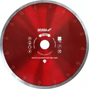 Řezný kotouč Diamantový kotouč na řezání tvrdé keramiky 300x25,4mm DEDRA H1068 + Dárek, servis bez starostí v hodnotě 300Kč