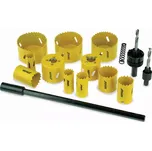 Sada bimetalových děrovek 15 ks DEDRA 08WZ04