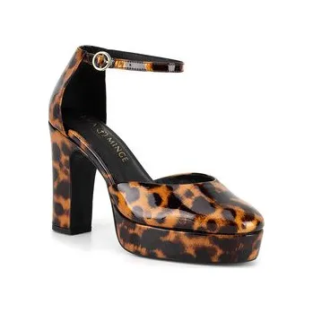 Dámské lodičky Lodičky Eva Minge ASILA-115824 Hnědá 37