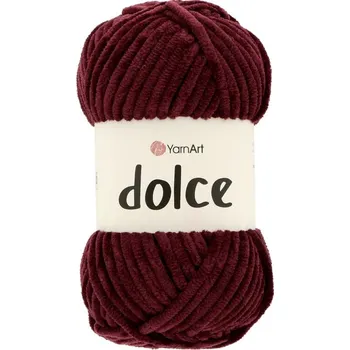 Galanterie YarnArt Dolce 780 hnědá vínová