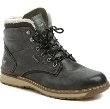 Pánská zimní obuv Mustang 4141-604-259 grafit pánské zimní boty EU 45 + DÁREK