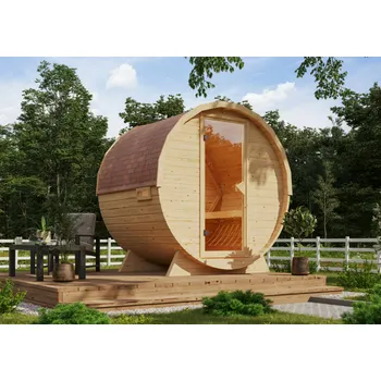 Sauna Finská sauna KARIBU FASSAUNA 1 Varianta: finská sauna KARIBU FASSAUNA 1 (63447) LG1979