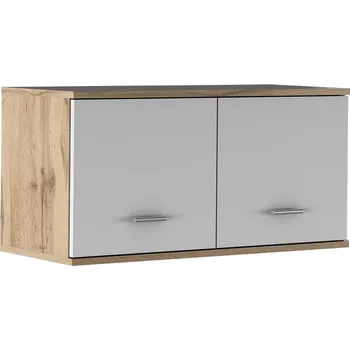 Předsíňová stěna Nástavec LYRIK 2D, dub wotan/bílá + vyzvednutí ZDARMA