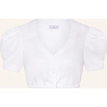 Dámská halenka Waldorff Dámská Dirndl Halenka, bílá, 42