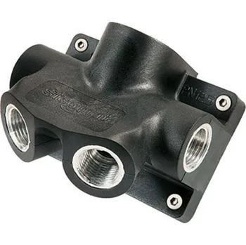 Vodovodní potrubí SICOMAT - Potrubní rozvody stlačeného vzduchu Koncová krabice G1/2" - 4 x G1/2"