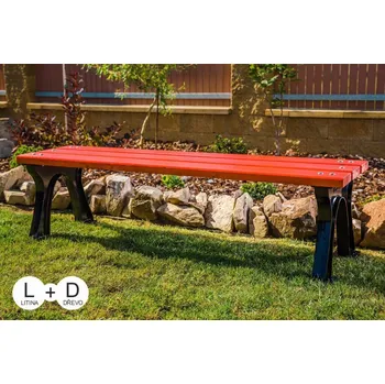 Zahradní lavice PROFIBA Lavička Litina bez opěradla