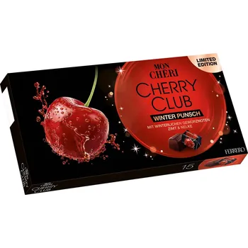 Cukrovinka Ferrero Mon Chéri Cherry Club 157 g Winter Punsch