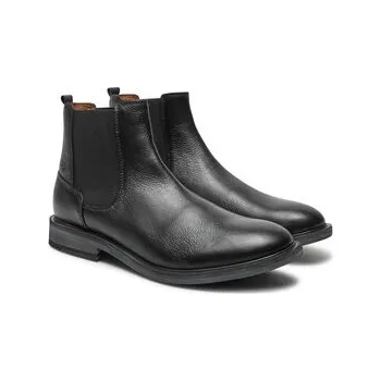 Pánské polobotky Kotníková obuv s elastickým prvkem Josef Seibel Bradley 31603 Černá 43