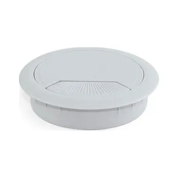 Kulatá průchodka Ø60mm – šedá (100 ks)