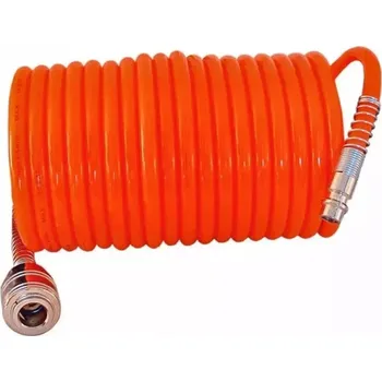 Kompresor Spirálová hadice PE 5x8 mm - 10 m pro stlačený vzduch PANSAM A533091