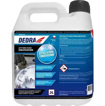 AKTIVNÍ PĚNA PRO OBTÍŽNĚ ODSTRANITELNÁ ZAŠPINĚNÍ DVOUFÁZOVÝ 2L DEDRA DED8823A8