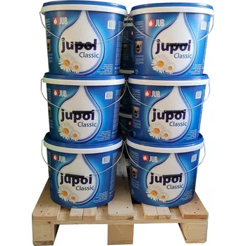 barva na zeď Paropropustná malířská barva JUPOL CLASSIC - 15L (PALETA 24 ks)