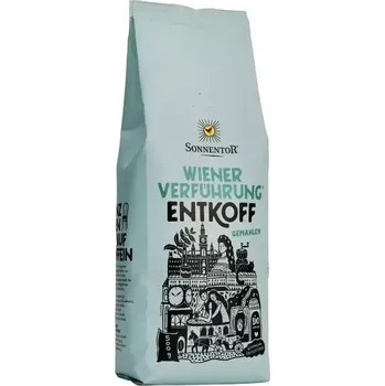 Káva Sonnentor BIO Vídeňské pokušení bez kofeinu mletá 500 g