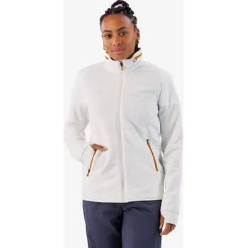 Pánská mikina QUECHUA Dámská turistická fleecová mikina SH 500 Mountain L BÍLÁ