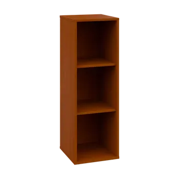 Policová skříň OV 3 - 4N kancelářská skříň, nika, 1100x400x400, třešeň šumavská