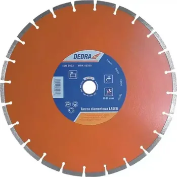 Řezný kotouč Diamantový řezný kotouč segmentový LASER BETON 350x25,4 mm DEDRA H1173 + Dárek, servis bez starostí v hodnotě 300Kč