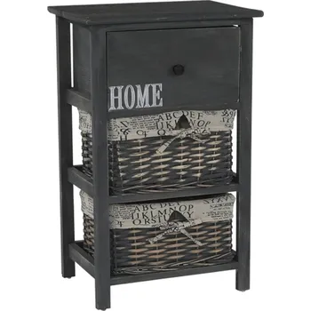 Komoda LAGOPUS 2, komoda, tmavě hnědá + PROVĚŘENO zákazníky + vyzvednutí ZDARMA