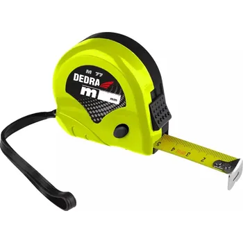 metr Svinovací metr 3mx16mm 2 x stop, věšáček DEDRA M377P