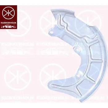 Brzdový kotouč Ochranný plech proti rozstřikování, brzdový kotouč AGB 9528OT-1