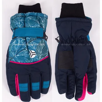 Rukavice YO Rukavice REN-0351G Barva: modrozelená, Velikost: 16cm