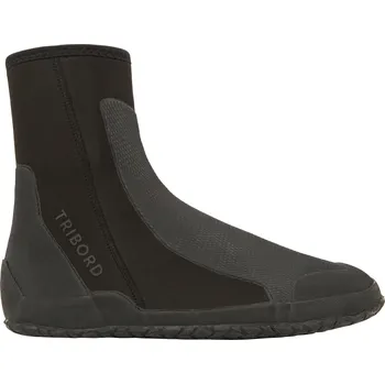 Pánské tenisky DECATHLON Boty na plavbu smíšený neopren 4 mm 43/44 ČERNÁ