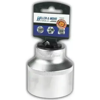 Gola hlavice Nástrčná hlavice, šestihran 3/4"" 36mm s věšákem DEDRA 17A436Z