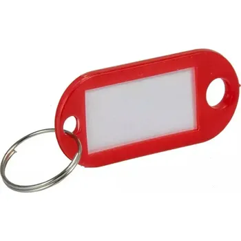 Přívěsky na klíče 6 ks, mix barev DEDRA M311.1052