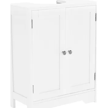 Koupelnový nábytek Skříňka pod umyvadlo NEATE, bílá + vyzvednutí ZDARMA