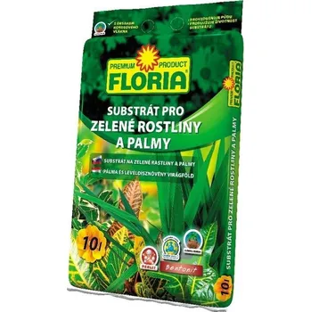 Substrát Floria Substrát pro zelené rostliny a palmy 10 L