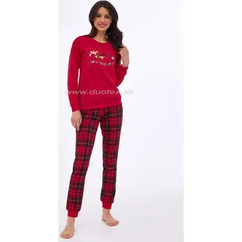 Dámské pyžamo CORNETTE Vánoční pyžamo 671/371-Celebrate Barva: 371, Velikost: 2XL