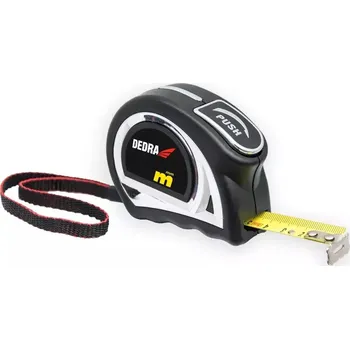 metr Metr 8m/25mm, auto-blokáda, nylonová páska, háček na zavěšení DEDRA M876P