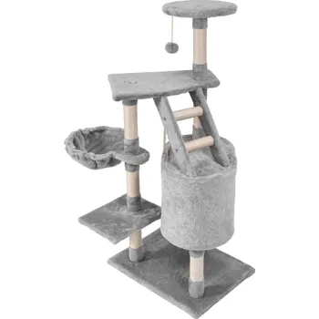 Soffia II škrabadlo pro kočky 120 x 80 x 55 cm šedé