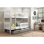 FN Patrová postel Kuba bílá/grafit