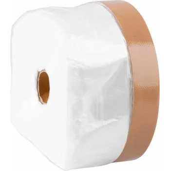 Strend Pro, krycia fólia 550 mm, L-25 m, PE, s látkovou lepiacou páskou, zakrývacia, na podlahu,