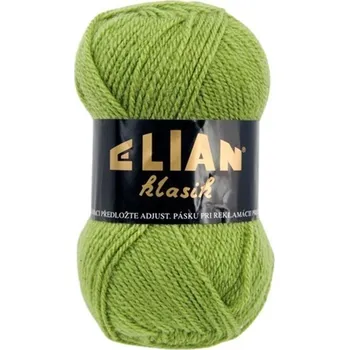 Příze Elian KLASIK příze 50 gramů na pletení - 3826 zelená