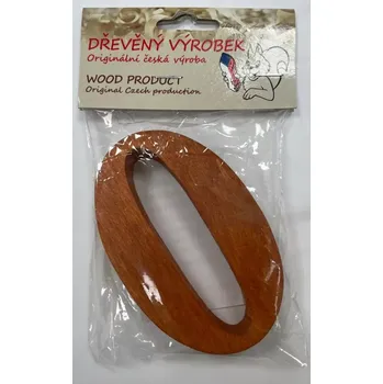 Číslo 0 střední rezaté – výška 100 mm